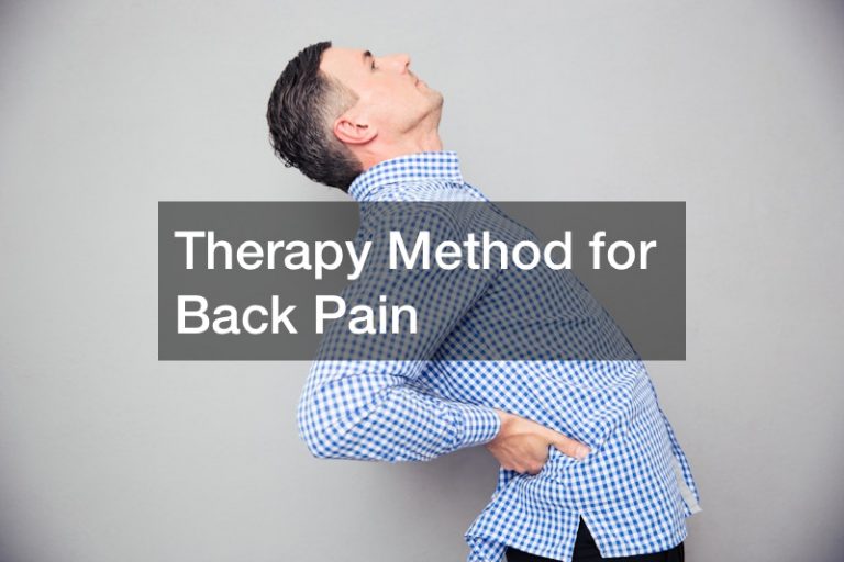 Therapy Method for Back Pain