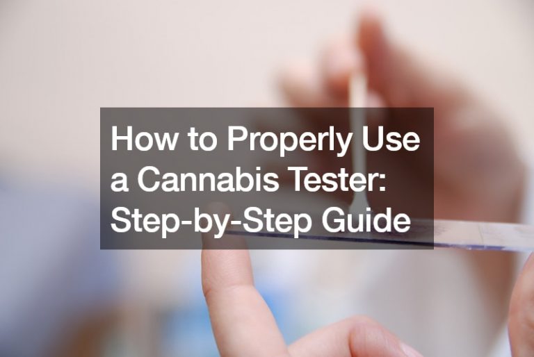 How to Properly Use a Cannabis Tester  Step-by-Step Guide